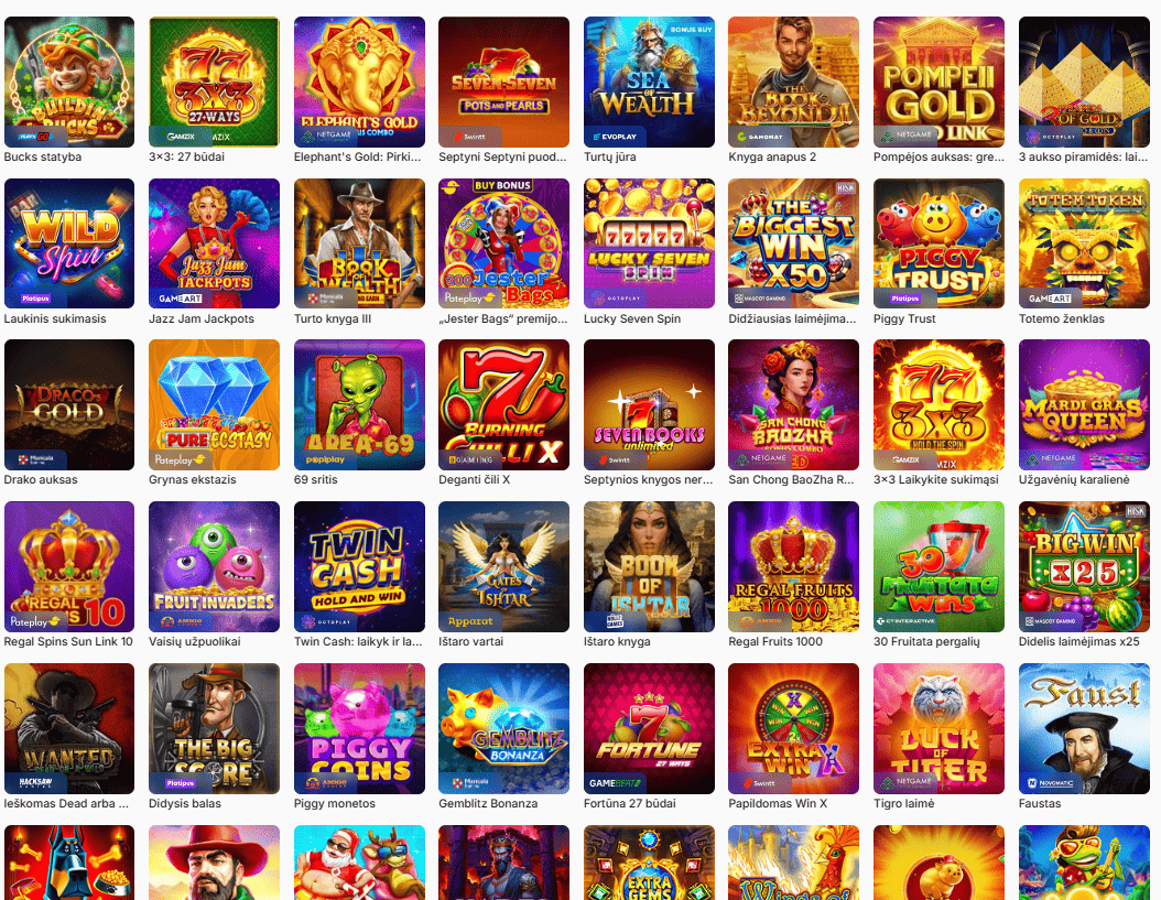 Ice Casino lošimo automatai